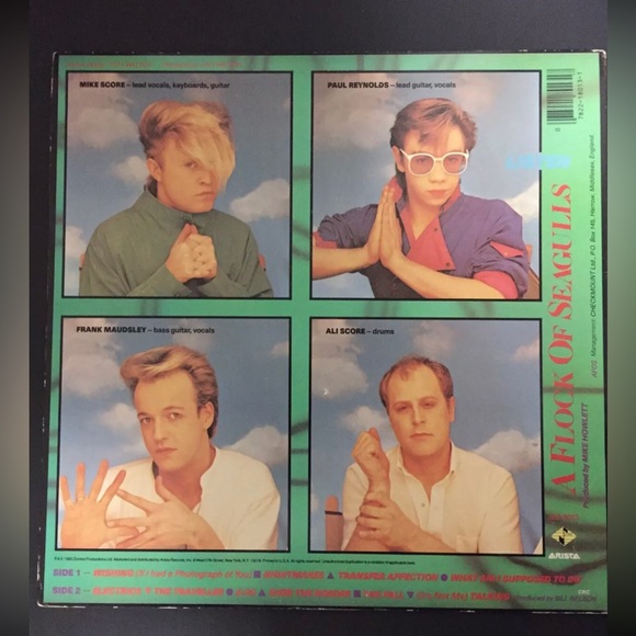 A Flock Of Seagulls “Listen” LP - Picture 3 of 7